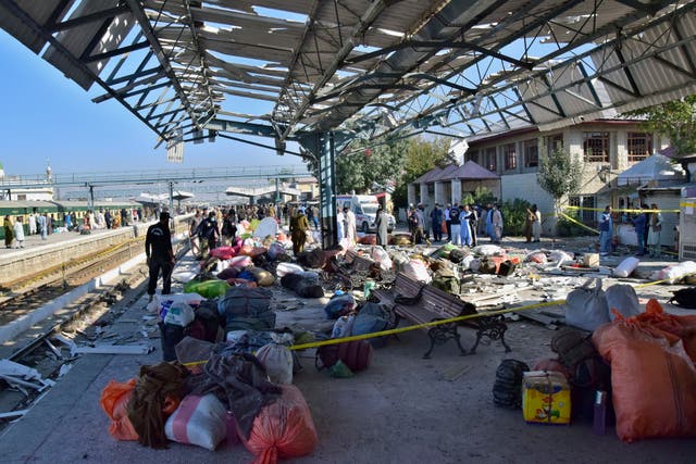 Pakistan Railway Station Bombing