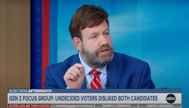 <p>Veteran GOP pollster Frank Luntz appeared on ABC’s This Week on Sunday to take aim at Kamala Harris’ campaign advisers </p>