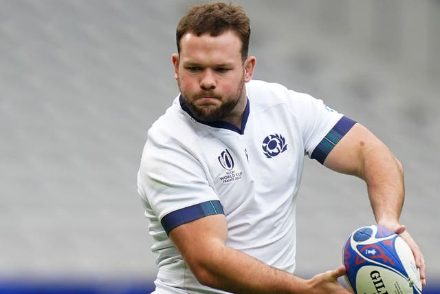 Ewan Ashman feels Scotland stood up well to South Africa (Adam Davy/PA)