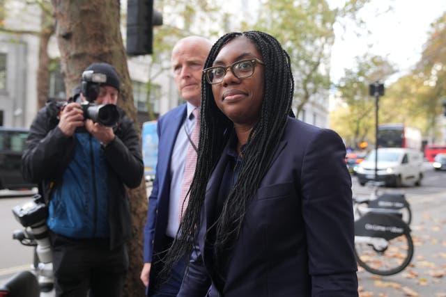 <p>Conservative Party leader Kemi Badenoch is giving evidence to the Post Office Horizon IT inquiry (Maja Smiejkowska/PA)</p>