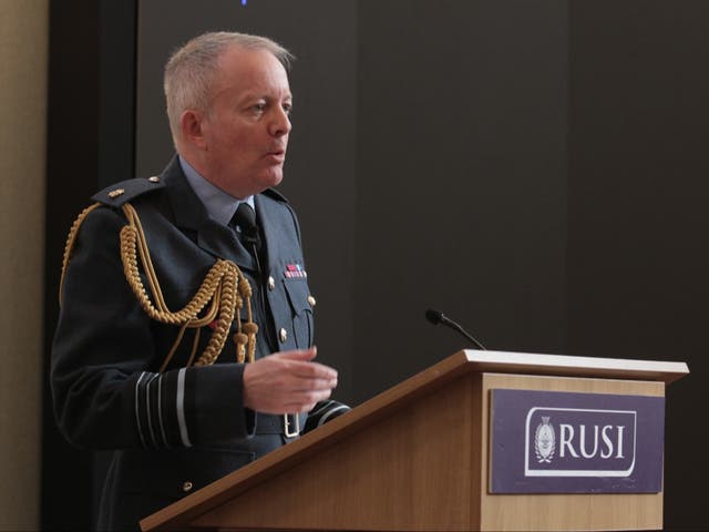 <p>Air Chief Marshal Sir Richard Knighton, the Chief of Defence Staff, said the equipment and personnel are now on the way</p>