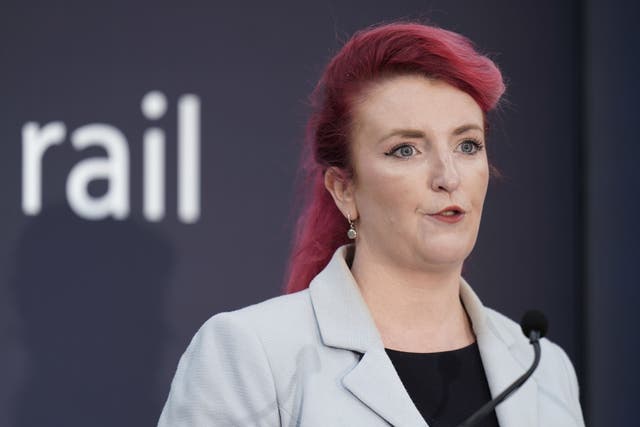 <p>Transport Secretary Louise Haigh (Danny Lawson/PA)</p>
