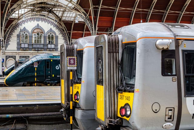 A broken rail and shortage of signalling staff is causing major disruption to train services between London and both Heathrow Airport and Reading (Alamy/PA)