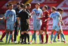 Andy Robertson’s furious rant at referee David Coote resurfaces