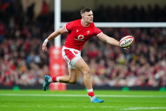 Mason Grady will miss the rest of Wales’ Autumn Nations Series to undergo surgery (David Davies/PA)