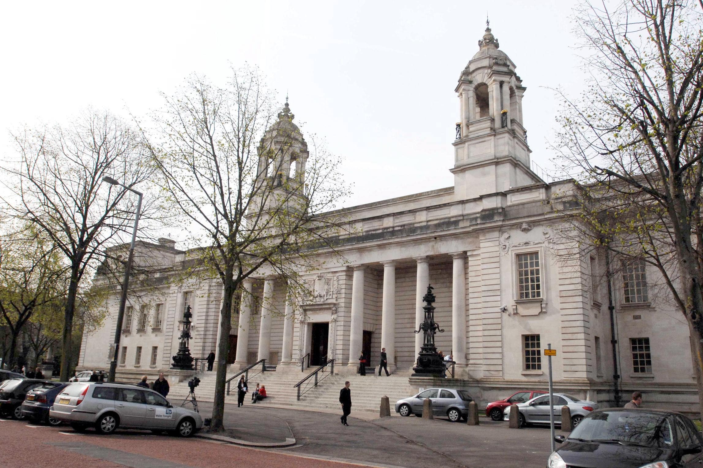 A jury was sworn in for the trial of Dylan Thomas at Cardiff Crown Court on Wednesday (Barry Batchelor/PA)