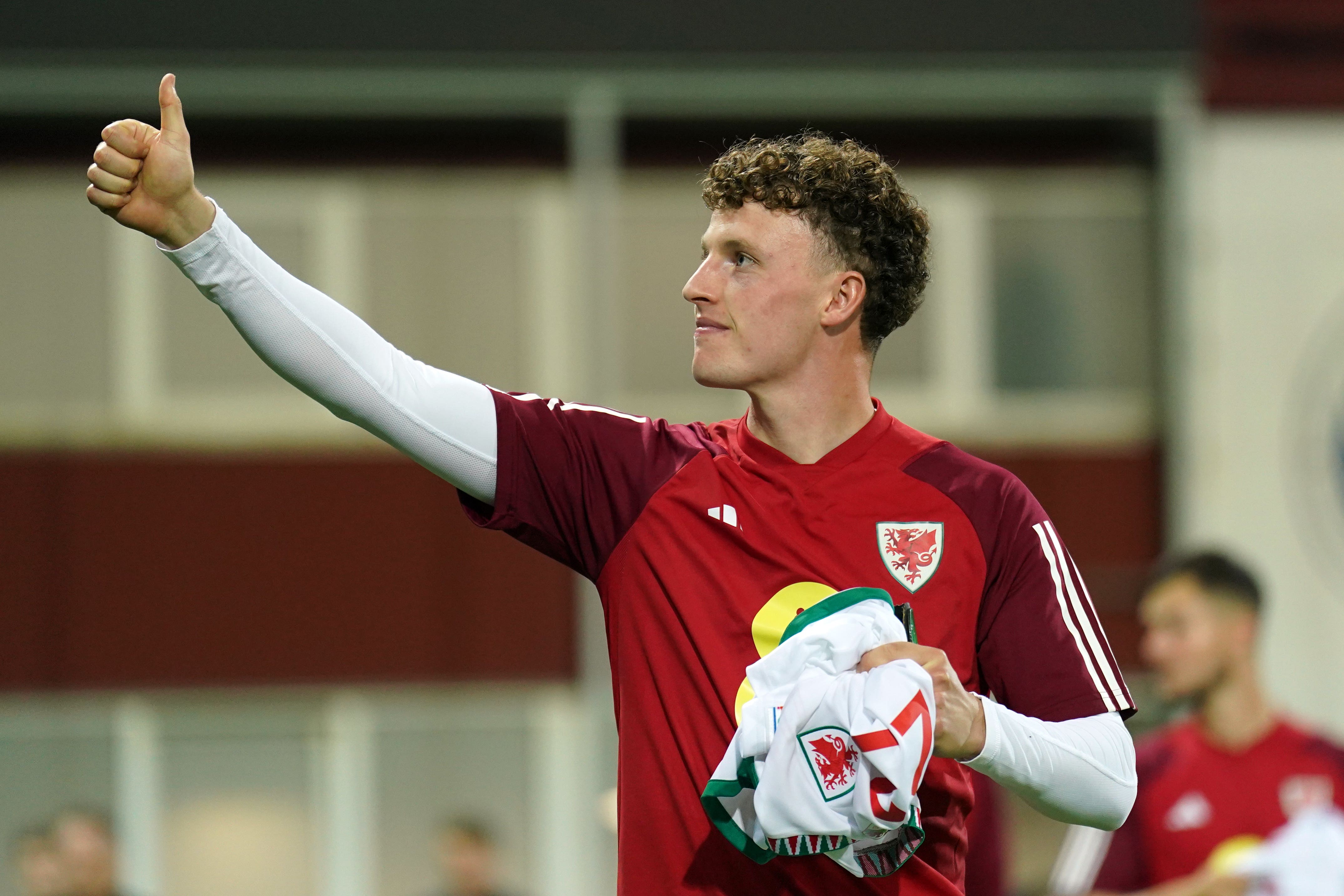 Nathan Broadhead has withdrawn from the Wales squad for upcoming Nations League fixtures (Tim Goode/PA)