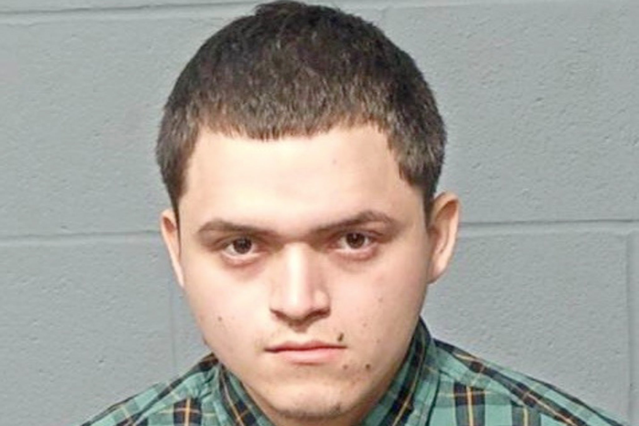 Sender Soto-Veliz, 21, (pictured) is facing charges of hindering prosecution in the second degree and tampering with evidence