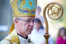 Welby quits as he admits ‘profound shame’ over church child sex abuse - live