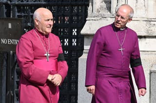 Stephen Cottrell with Justin Welby, the Archbishop of Canterbury