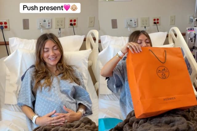 <p>Influencer Pookie opens Hermès Kelly Bag as ‘push present’ from her husband</p>