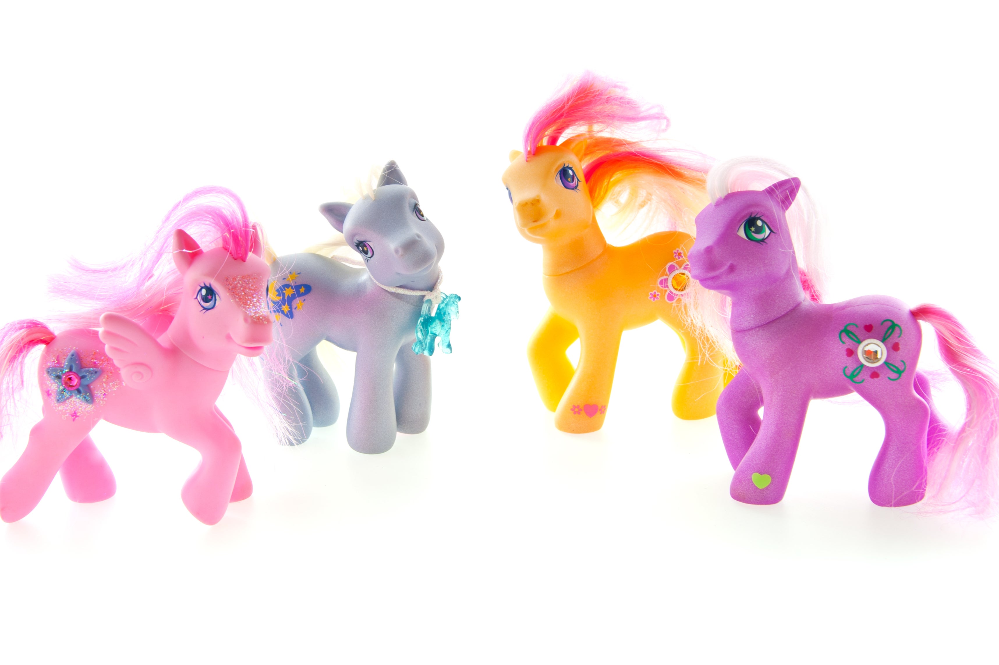 My Little Pony were introduced by Hasbro in the 1980s and reintroduced in 2003