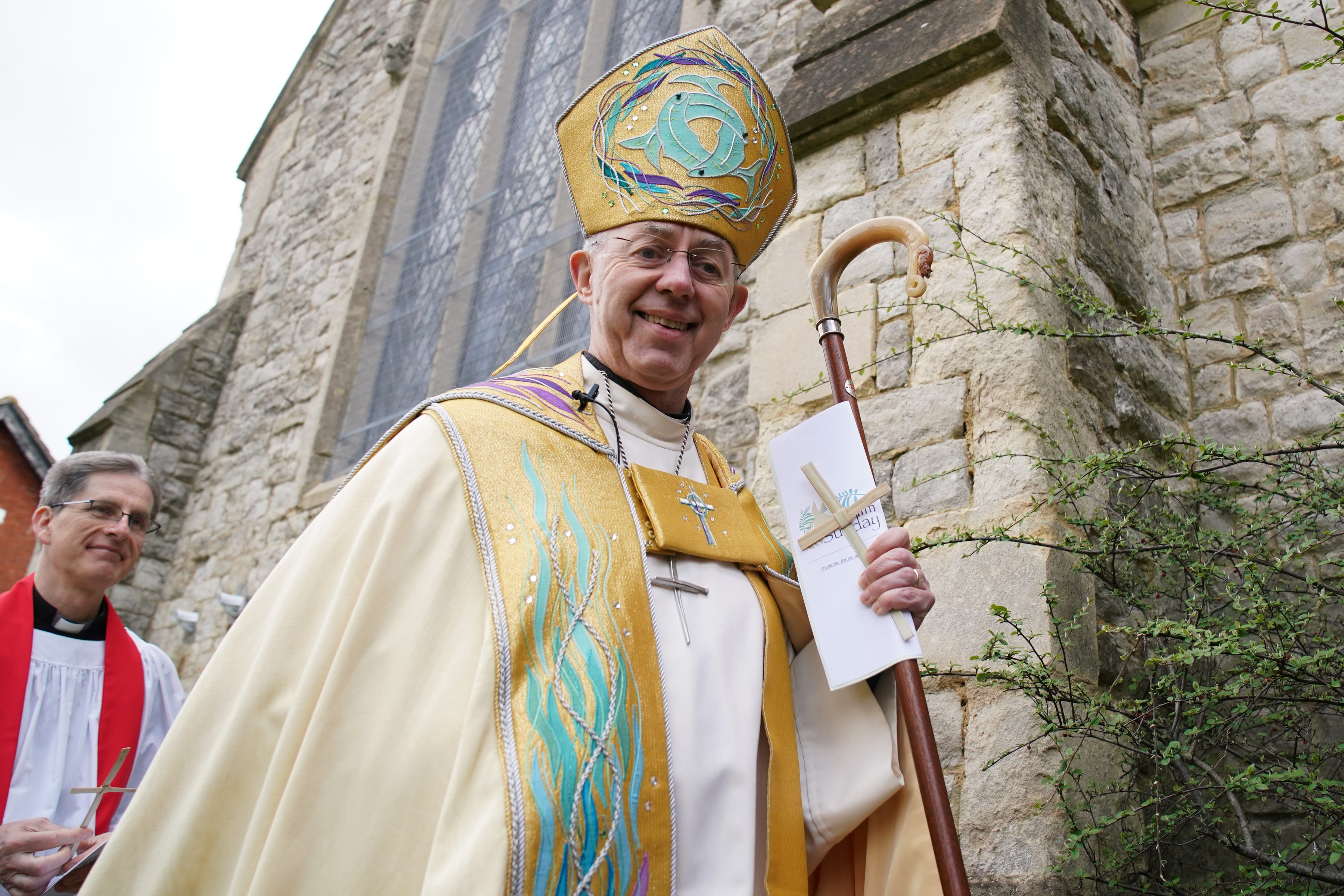 Justin Welby announced his resignation on Tuesday (Gareth Fuller/PA)