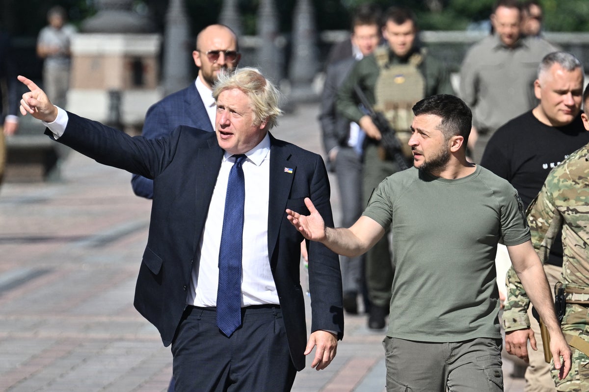 Trump thinks Ukraine is to blame for the war – got anything to say, Boris?