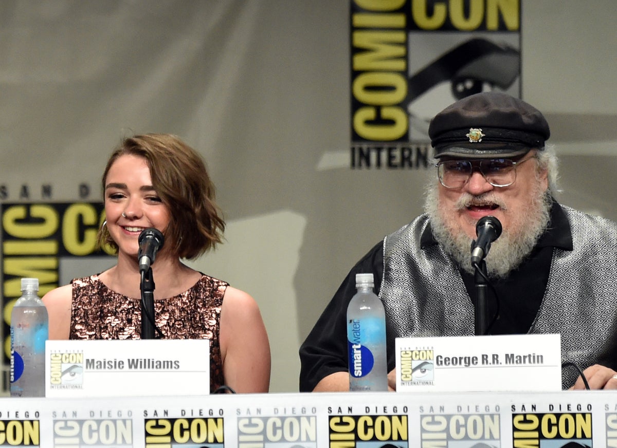 George R.R. Martin Hints at Project with Maisie Williams