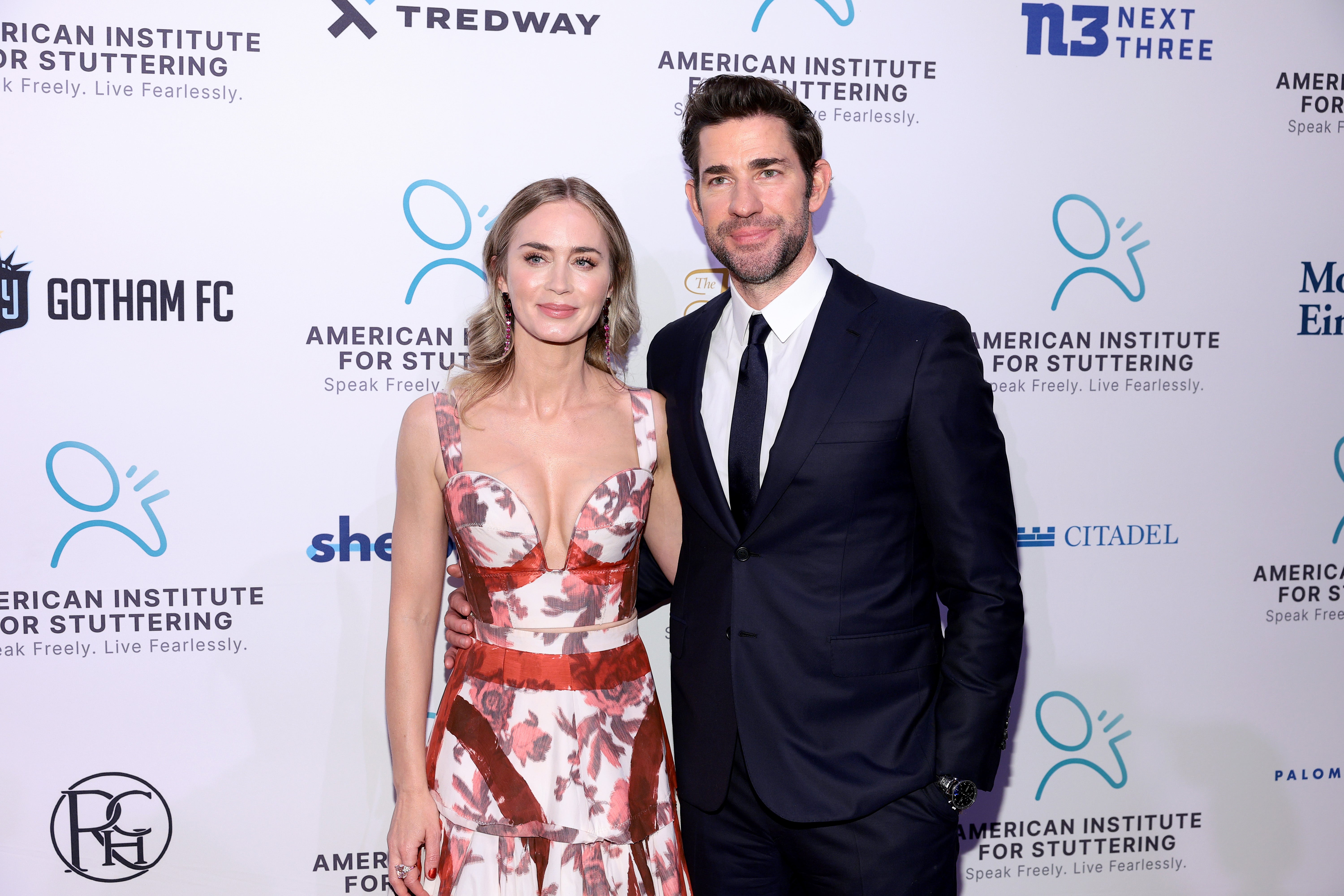 John Krasinski, 45, is married to fellow actor Emily Blunt