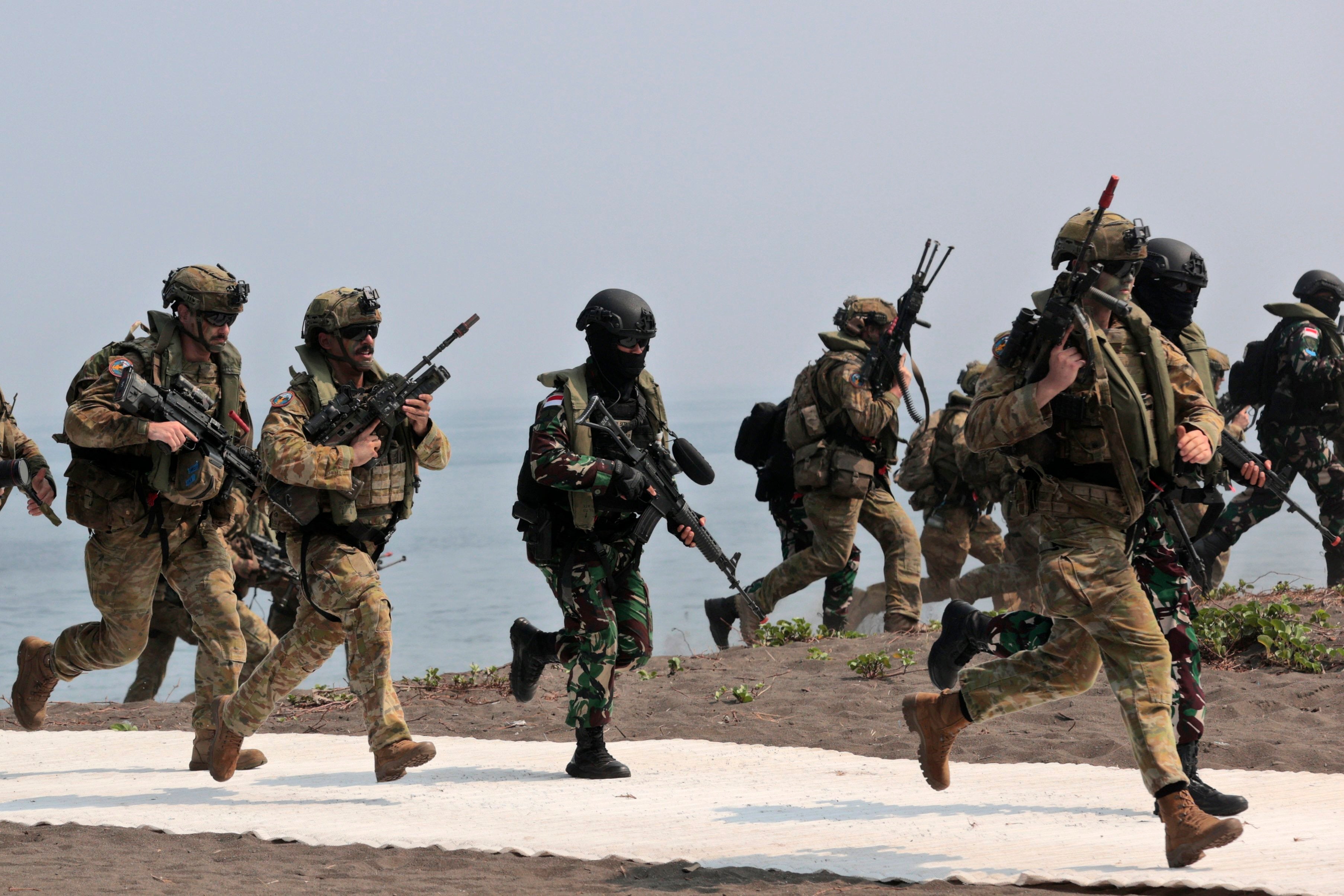 Indonesia Australia Military Exercise