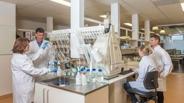 Researchers involved in the study from Lambert Initiative labs at the University of Sydney