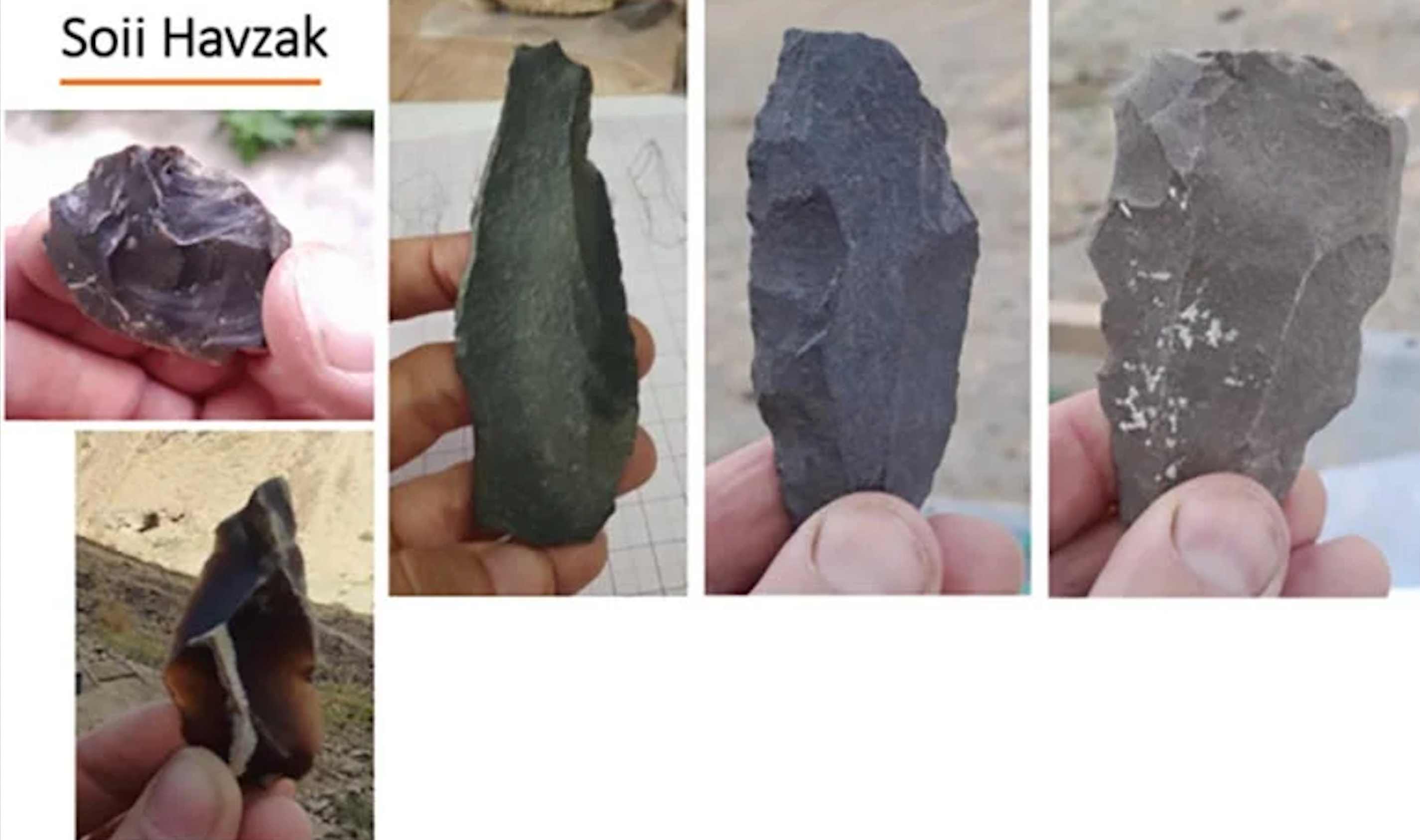 Stone artifacts from Soii Havzak