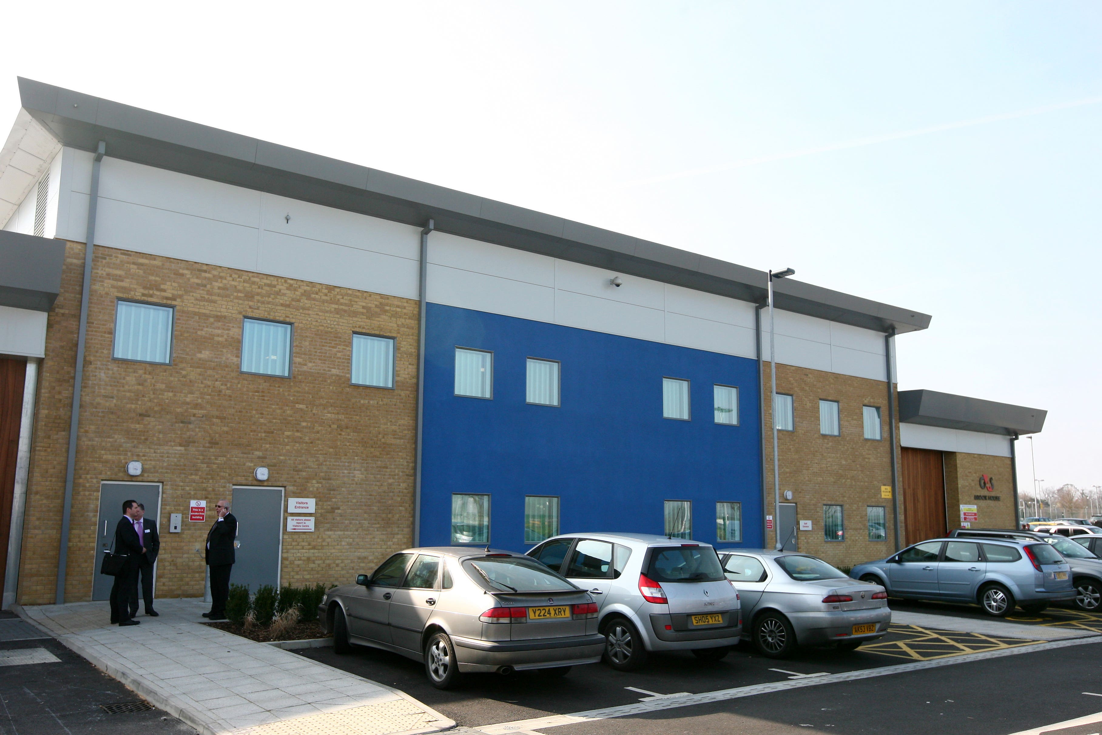 Brook House immigration removal centre, next to Gatwick Airport in West Sussex (Gareth Fuller/PA)