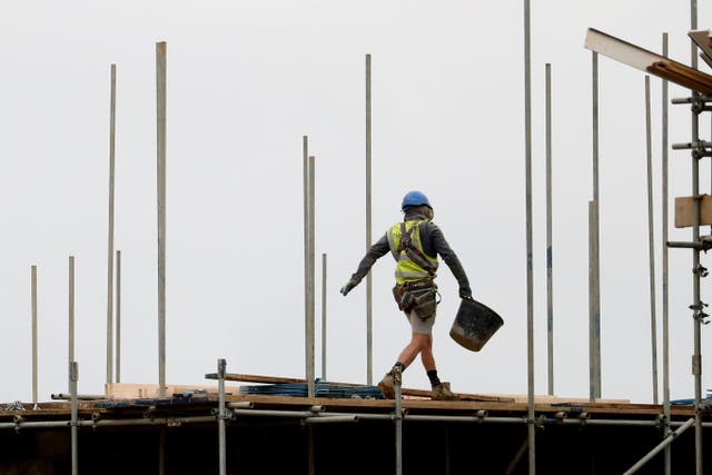 New home registrations jumped by 40% in the third quarter of this year compared with the same period a year earlier, the National House Building Council said (Gareth Fuller/PA)