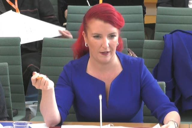 Train and bus performance statistics will be ‘plastered on the walls’ of Department for Transport offices, Transport Secretary Louise Haigh has said (House of Commons/UK Parliament/PA)