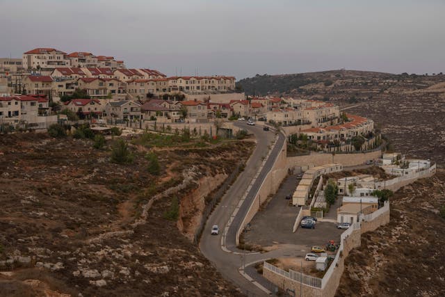 Israel US Settlers for Trump