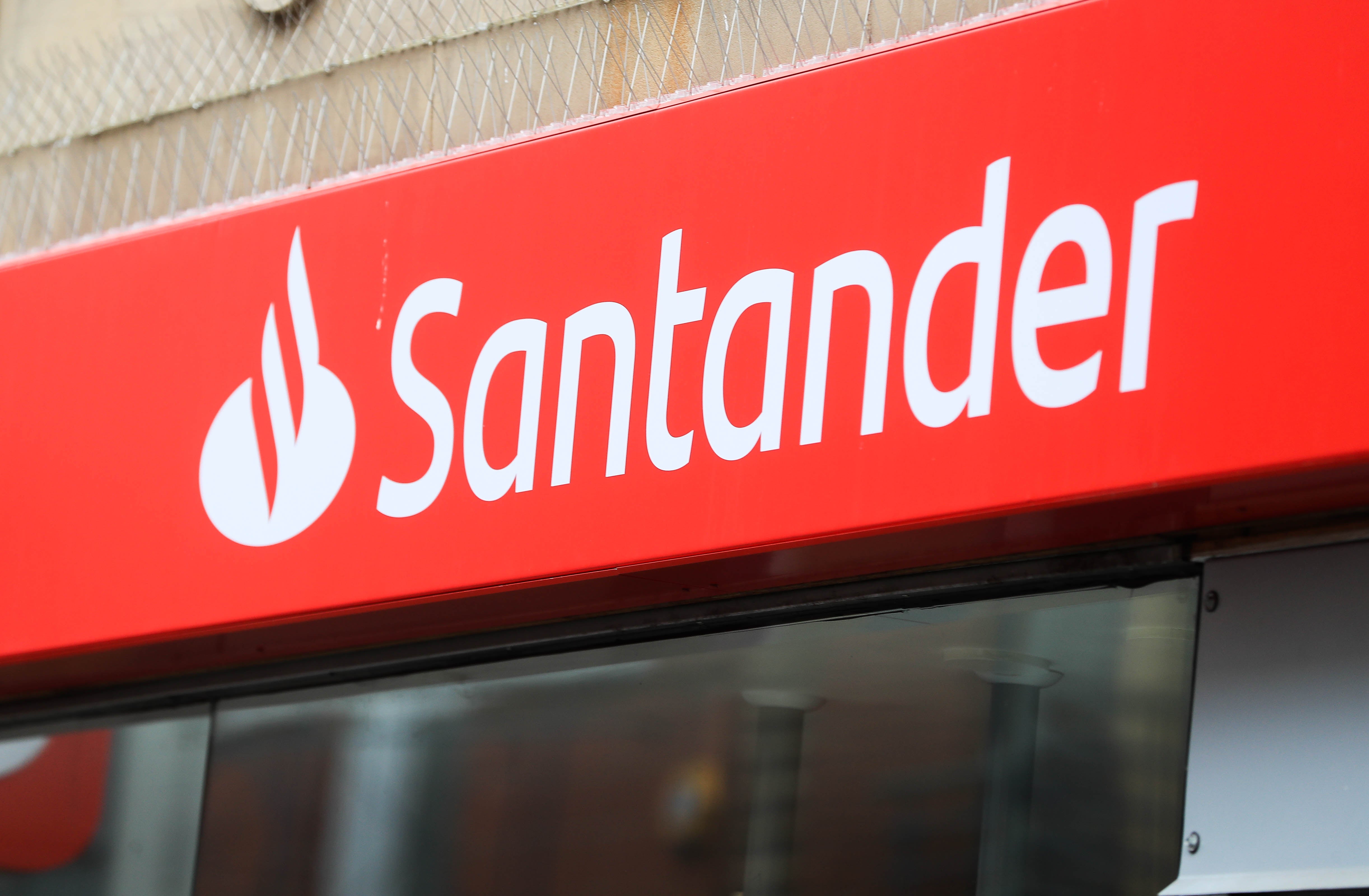 Santander has delayed the publication of its third-quarter financial results while it assesses the Court of Appeal car finance ruling (Mike Egerton/PA)