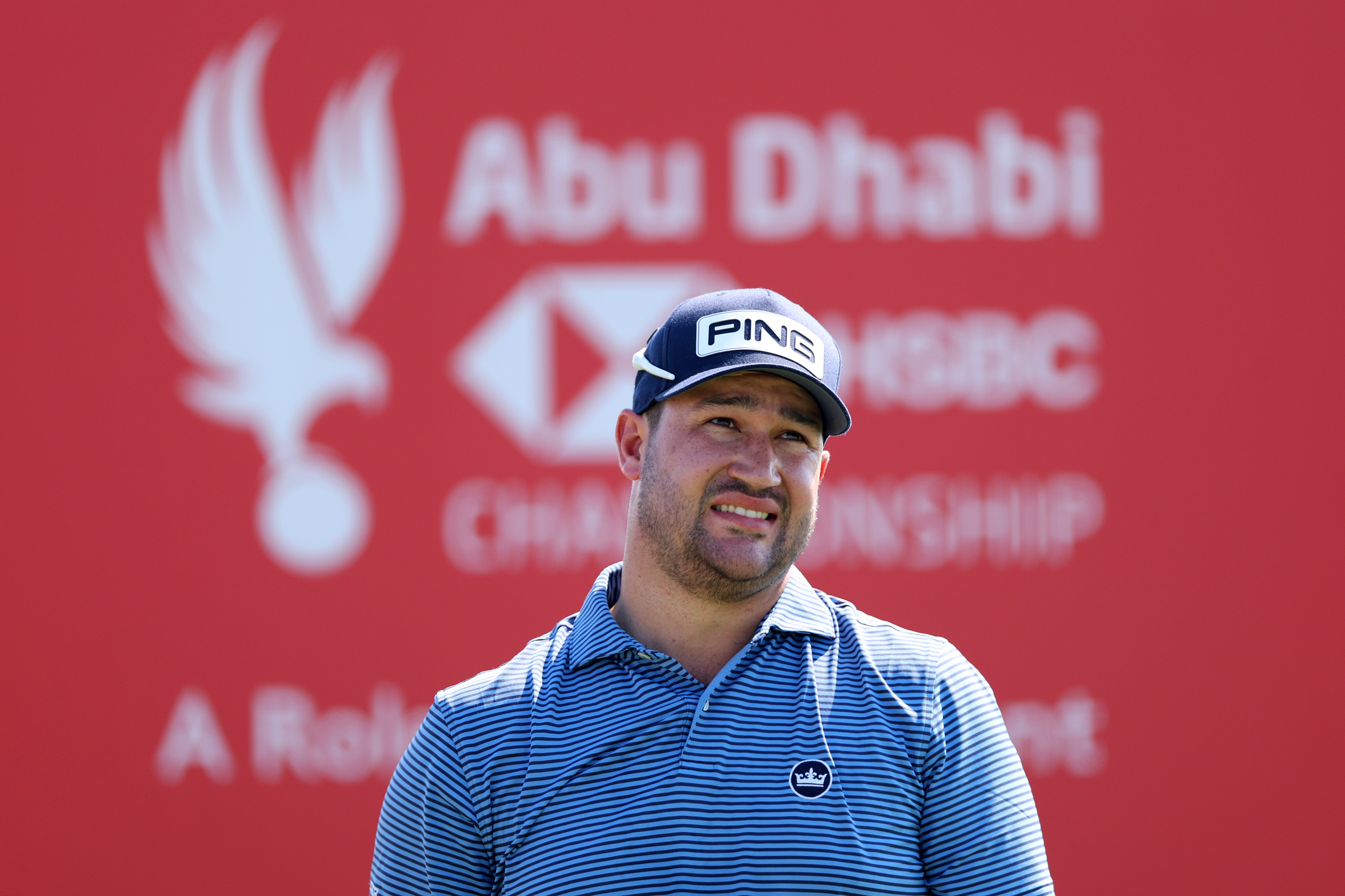 Thriston Lawrence of South Africa during the Abu Dhabi HSBC Championship 2024