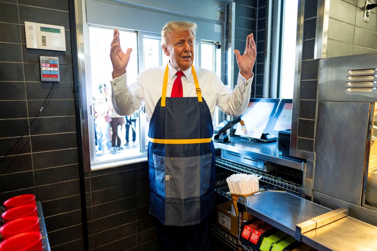 Trump reportedly created custom McDonald’s ‘super-burger’ during 2024 campaign