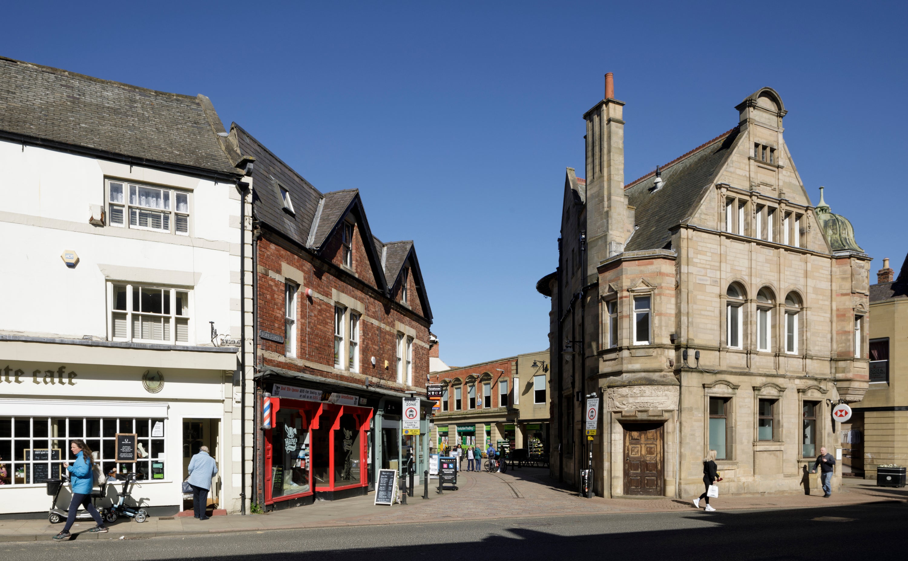 The historic trade centre of Hexham