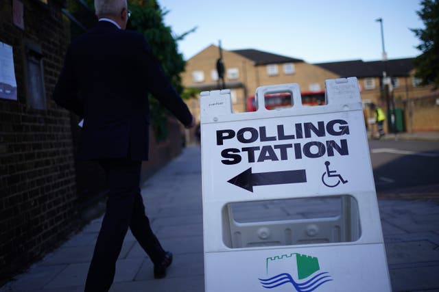 Voter ID laws were introduced by the Conservative government in 2022 (Yui Mok/PA)