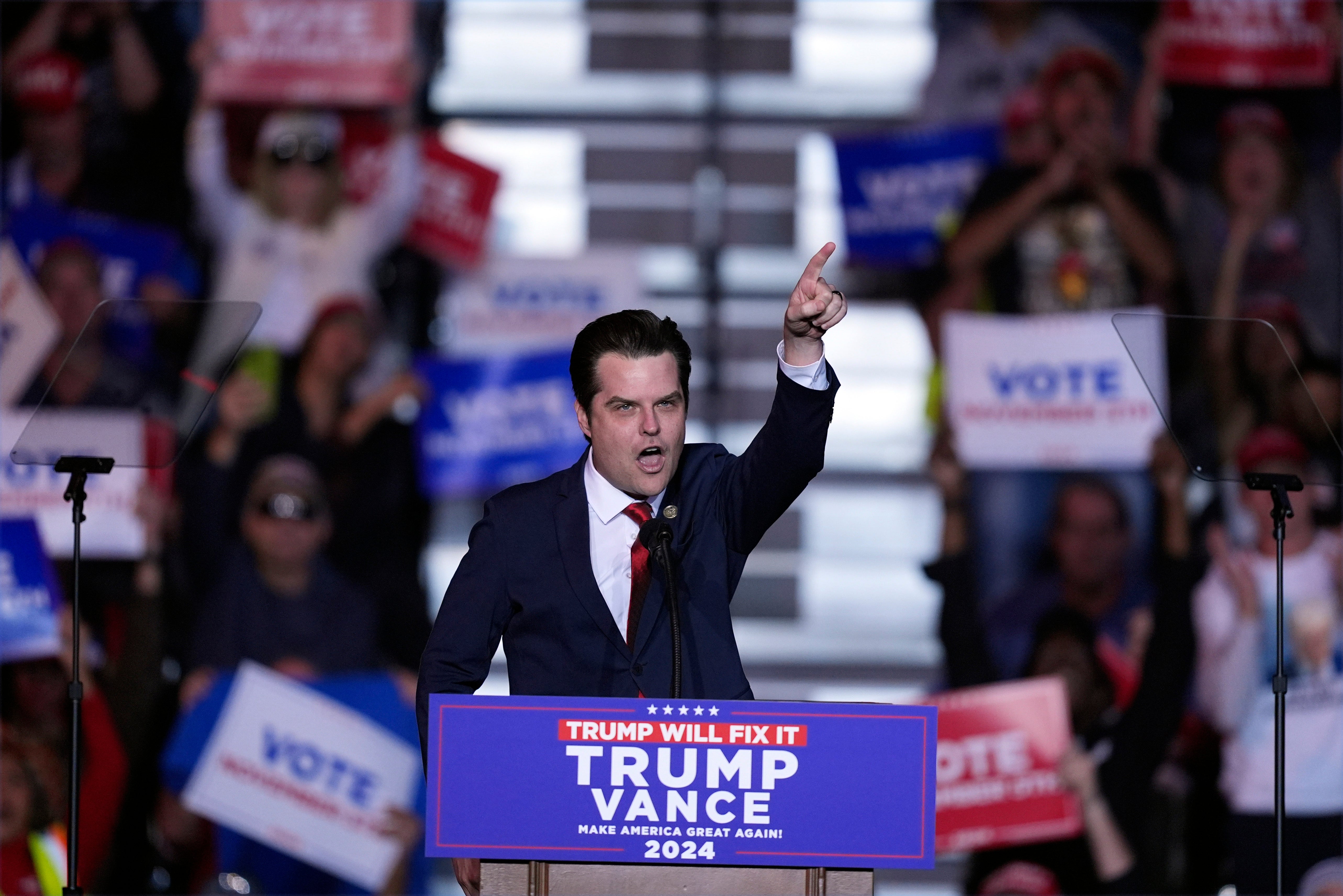 Trump Nominates MAGA Congressman Matt Gaetz As Surprise Attorney ...