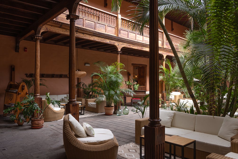 Once a manor house, Hotel La Quinta Roja’s classic arcitechture is the place to stay for a rustic island getaway