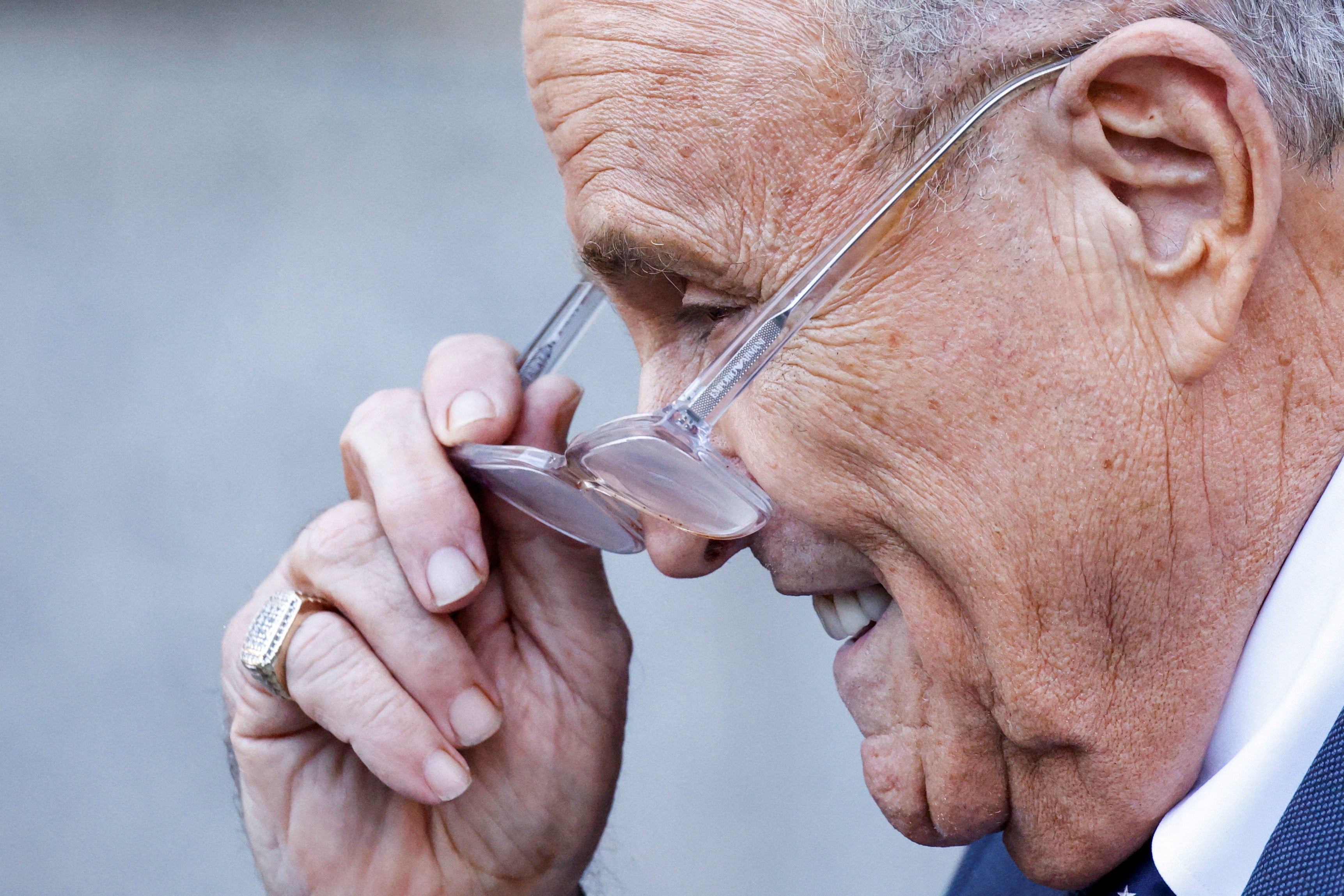 <p>Rudy Giuliani leaves federal court in Manhattan on November 7 after failing to surrender valuables to Georgia election workers he defamed</p>