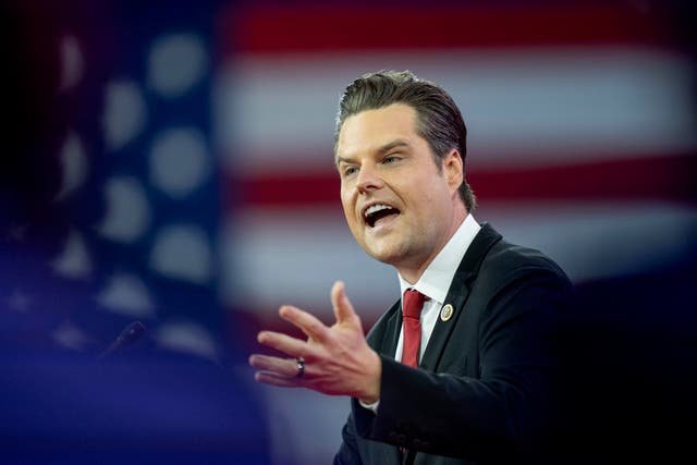 <p>Trump has nominated Matt Gaetz to be his attorney general </p>