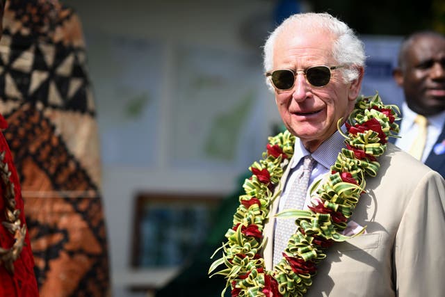 The King recently toured Australia and Samoa (Victoria Jones/PA)