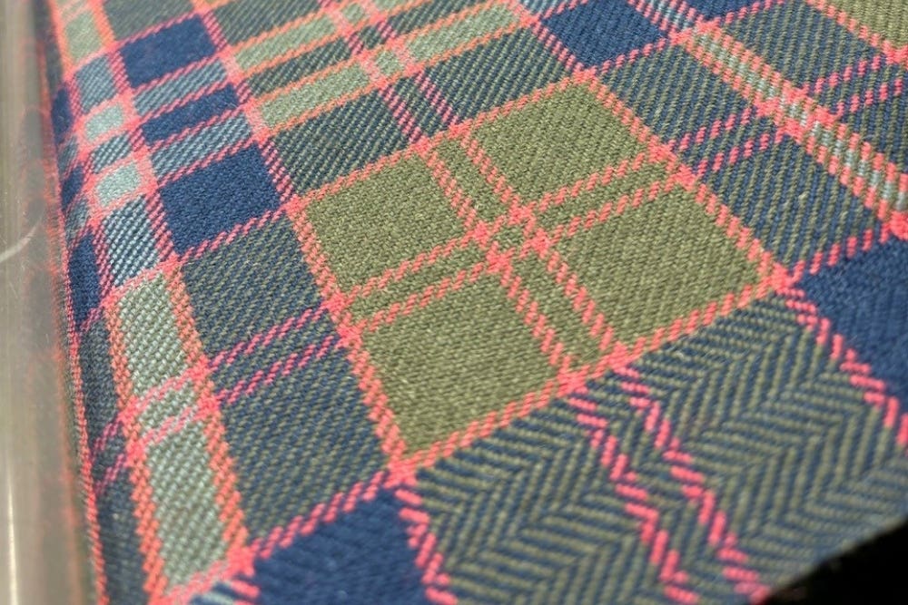 The Balmoral Glen Gelder tartan has now been registered (Scottish Tartans Authority/PA)