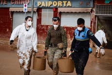 Thousands in Spain unable to return home as rain deluge brings fresh flood risk