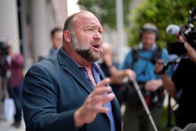 <p>The Onion has bought Alex Jones’ Infowars site at auction, relatives of Sandy Hook victims say </p>