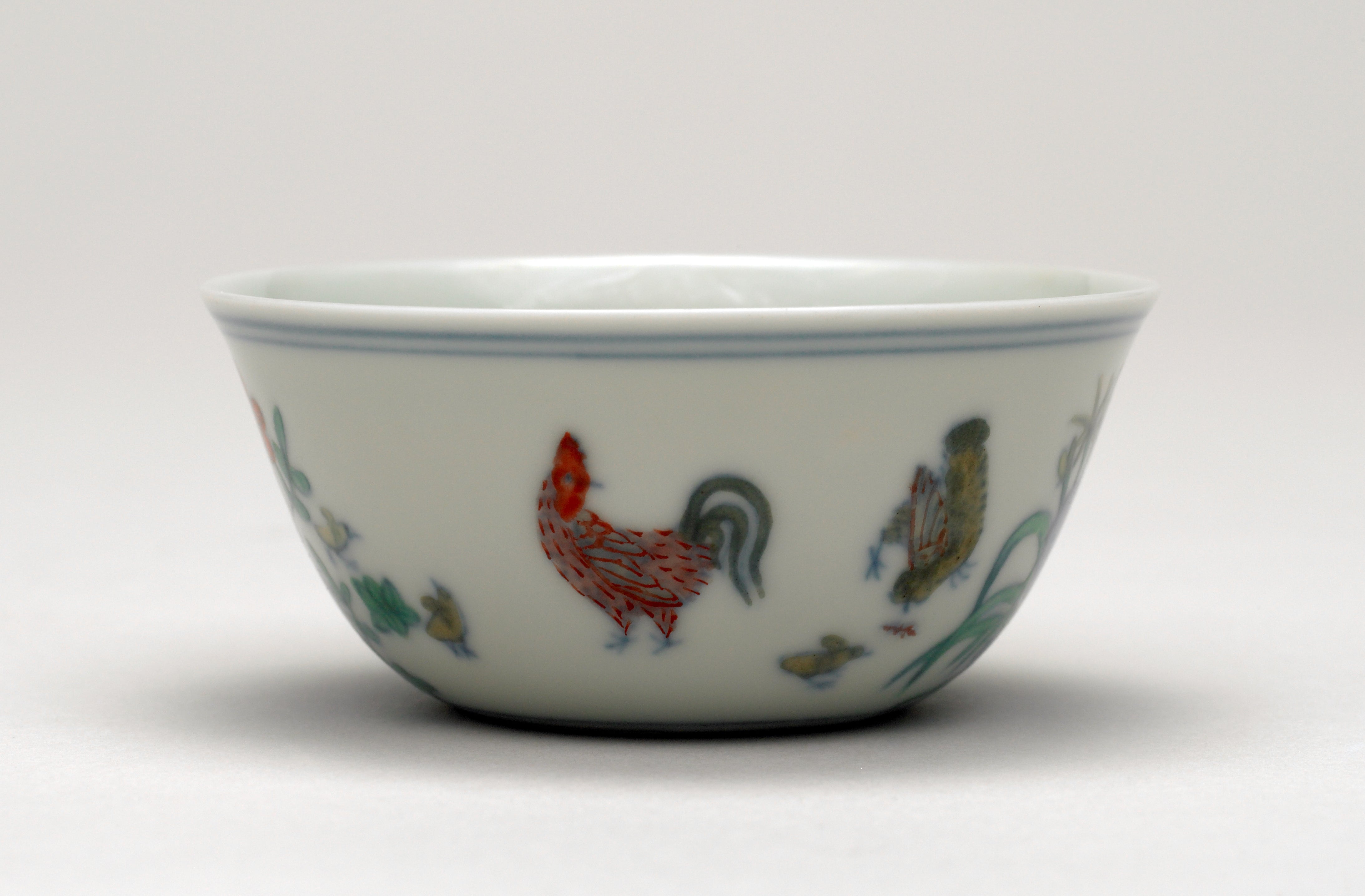 Doucai 'Chicken cup', Ming dynasty, Chenghua reign, 1465-1487