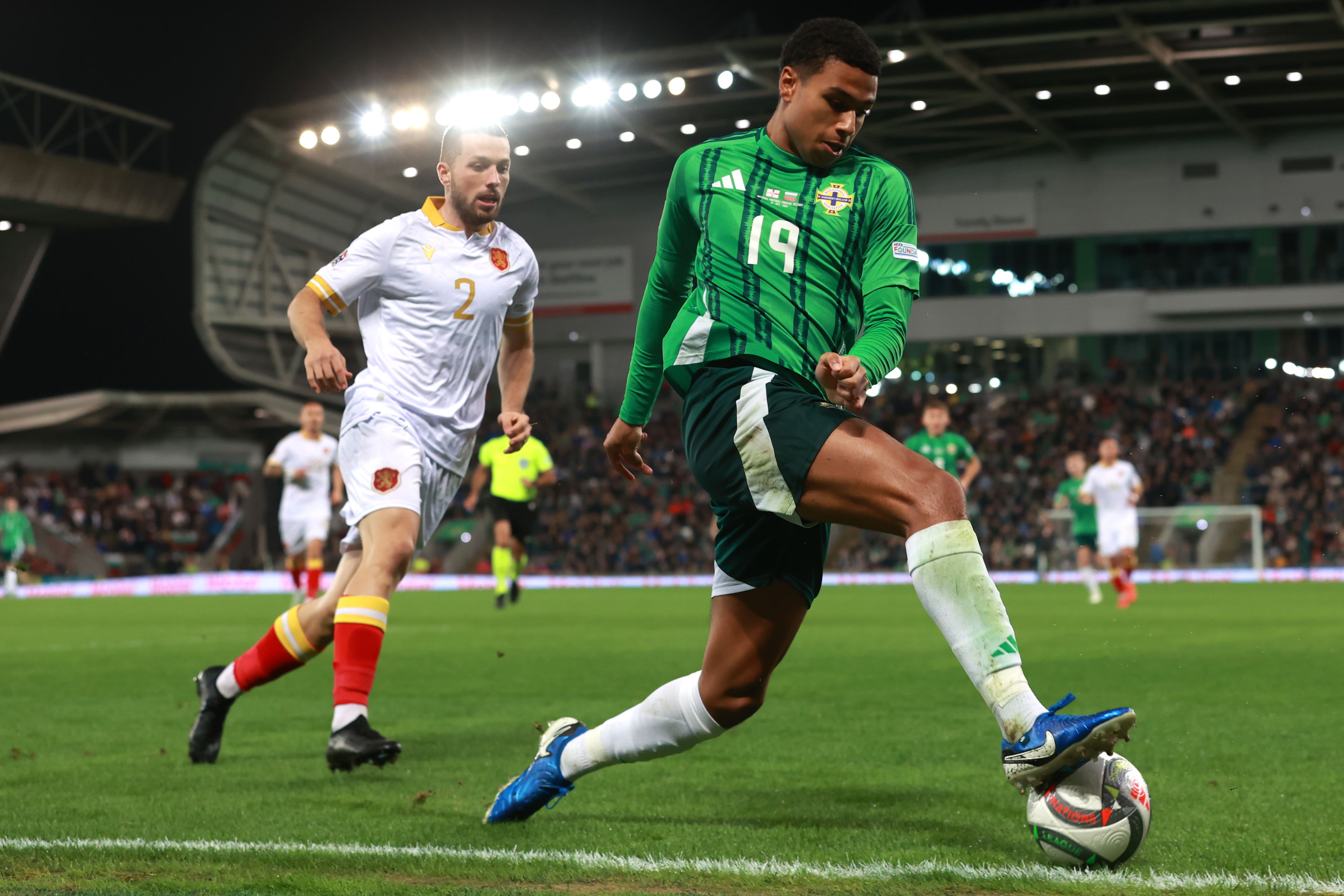 Shea Charles will captain Northern Ireland in Friday’s game against Belarus (Liam McBurney/PA)