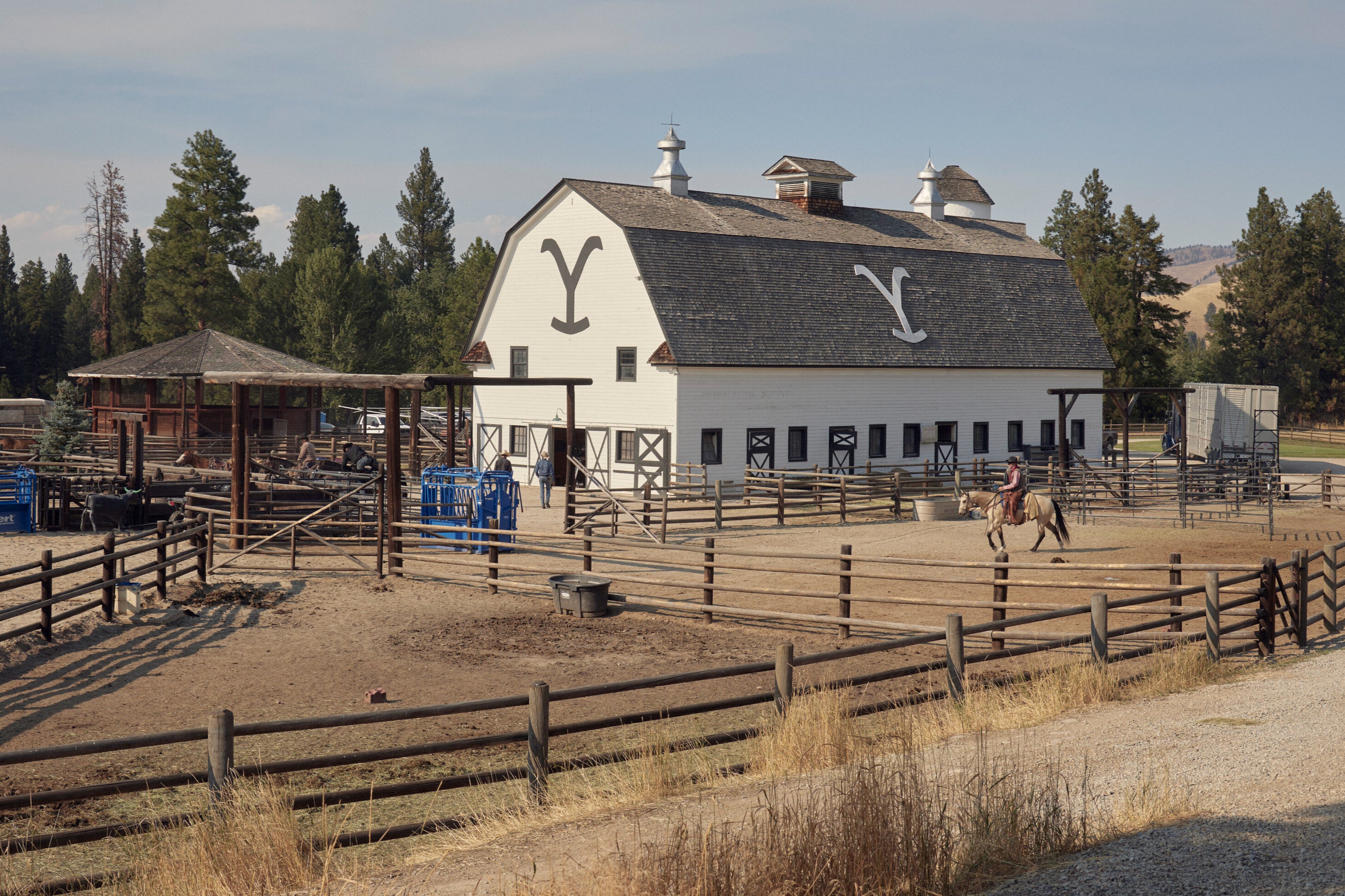 The property where the Duttons live in Yellowstone is a real life, working ranch in Montana