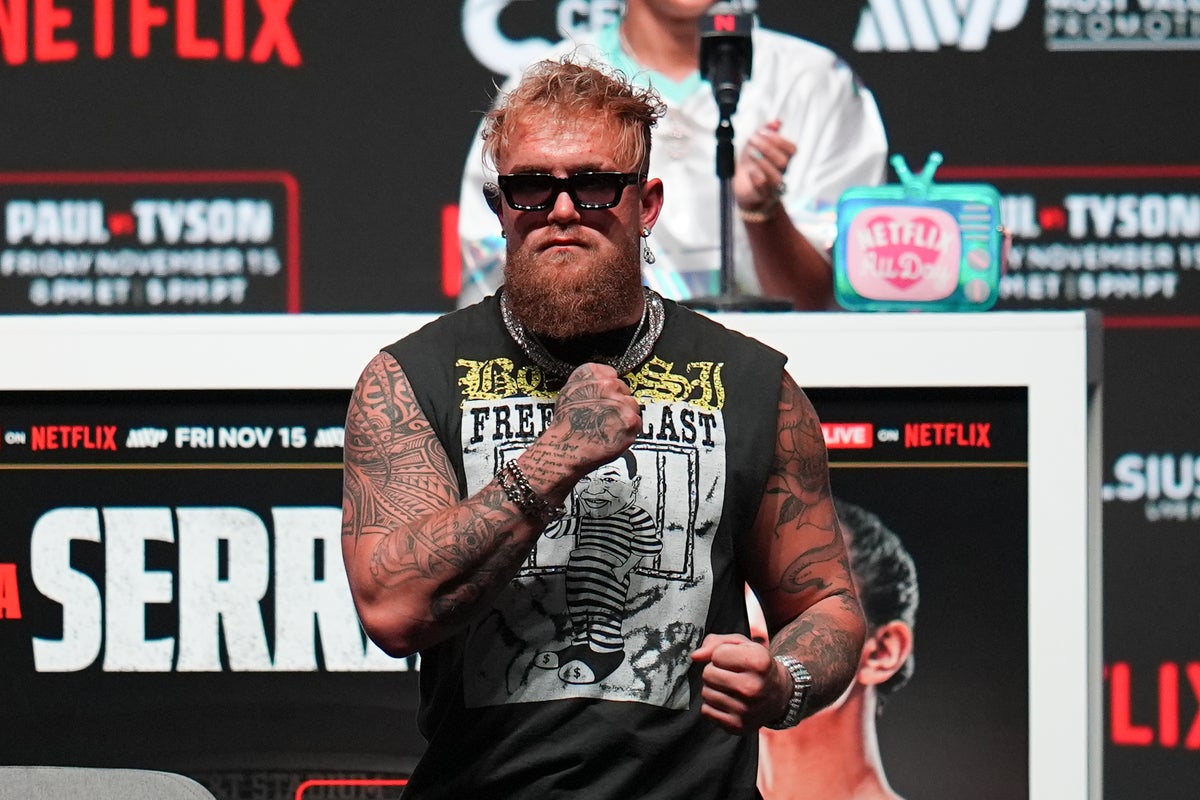 Jake Paul’s cryptic four-word message provides hint over Anthony Joshua fight