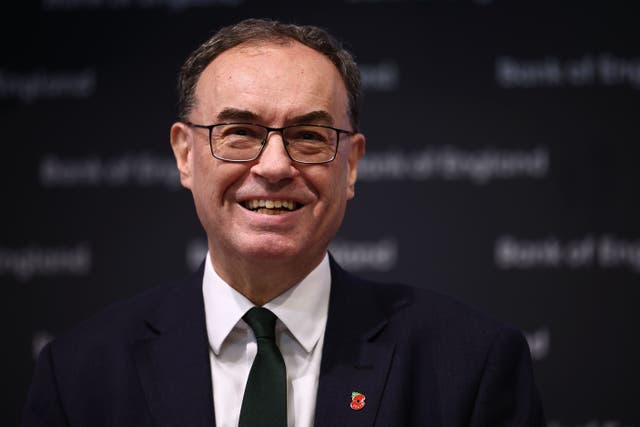 The governor of the Bank of England will give the annual Mansion House speech in the City of London (Henry Nicholls/PA)