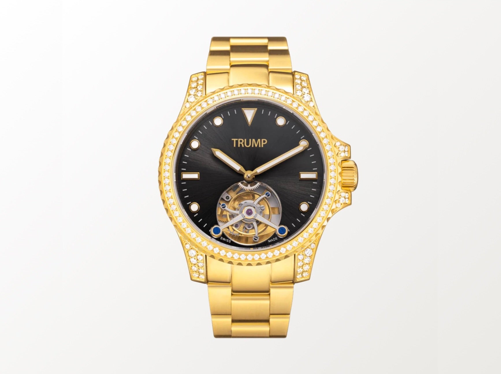 A screenshot of one of Trump’s watches selling for $100,000