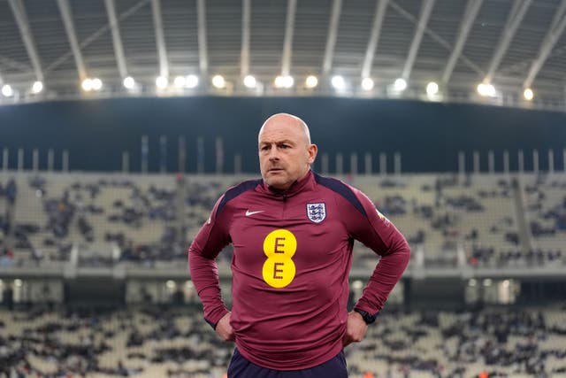 England manager Lee Carsley saw his bold team selection pay off in Athens (Bradley Collyer/PA)