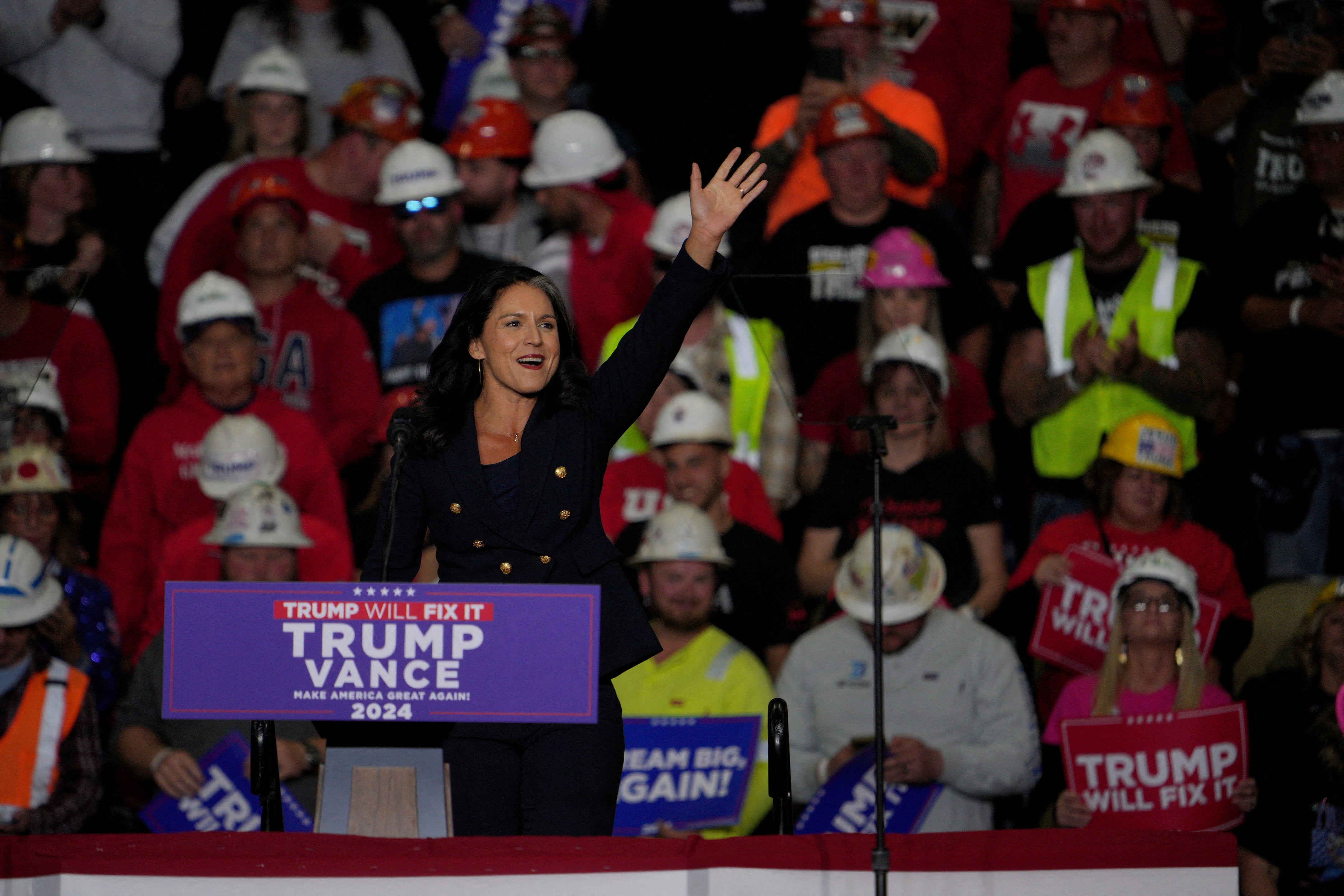 Donald Trump nominated Tulsi Gabbard to director of national intelligence