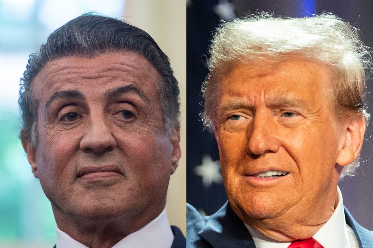Sylvester Stallone fans react as Rocky star emerges as big Donald Trump