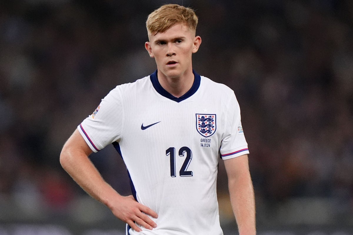 Lewis Hall: England debut still sinking in after shock at coming on in Greece